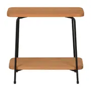 MESA LATERAL FLOREIRA BAIXA 23 CM X 50 CM CLAVE - EUCALIPTO/EUCALIPTO - Foto 1
