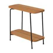 MESA LATERAL FLOREIRA BAIXA 23 CM X 50 CM CLAVE - EUCALIPTO/EUCALIPTO - Foto 2