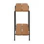 MESA LATERAL FLOREIRA BAIXA 23 CM X 50 CM CLAVE - EUCALIPTO/EUCALIPTO - Foto 3