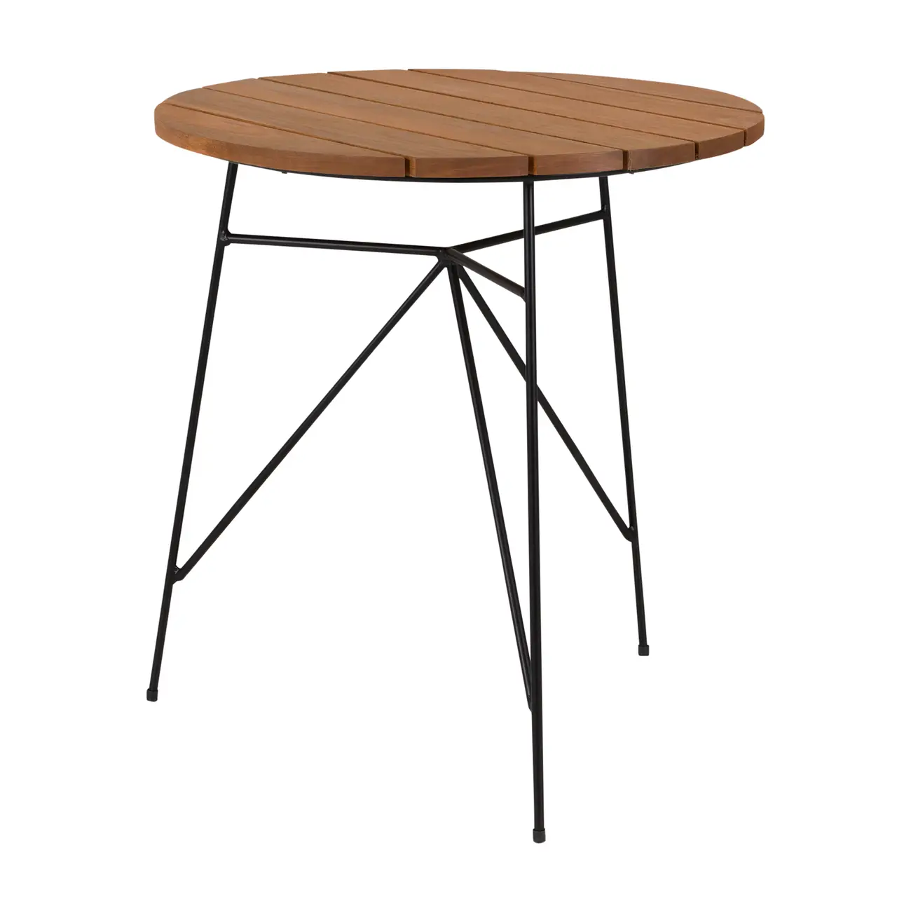 MESA REDONDA 68 CM CLAVE - PRETO/EUCALIPTO - Foto 2