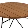 MESA REDONDA 68 CM CLAVE - PRETO/EUCALIPTO - Foto 3