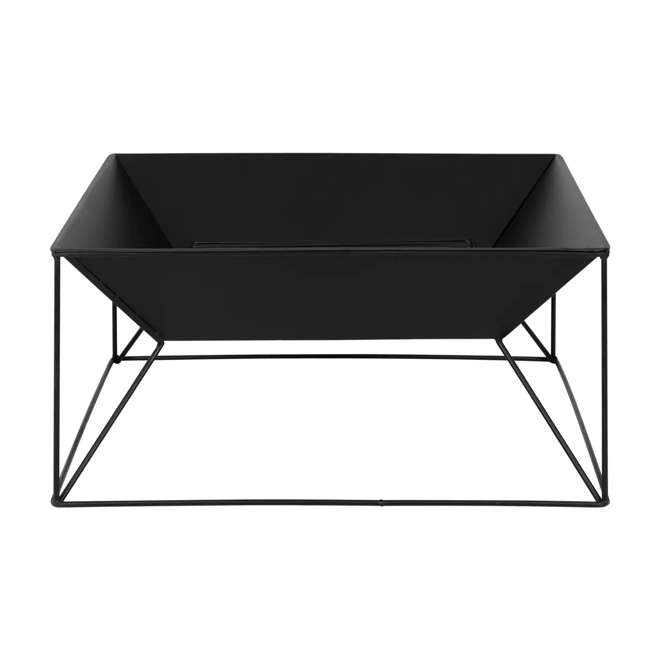 FIRE PIT / LAREIRA EXTERNA 38 CM X 80 CM X 80 CM BRASA - PRETO - Foto 1