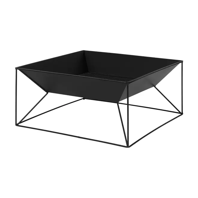 FIRE PIT / LAREIRA EXTERNA 38 CM X 80 CM X 80 CM BRASA - PRETO - Foto 2