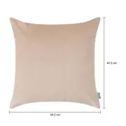 ALMOFADA 44 CM X 44 CM GAMBREL - BEGE - Foto 5