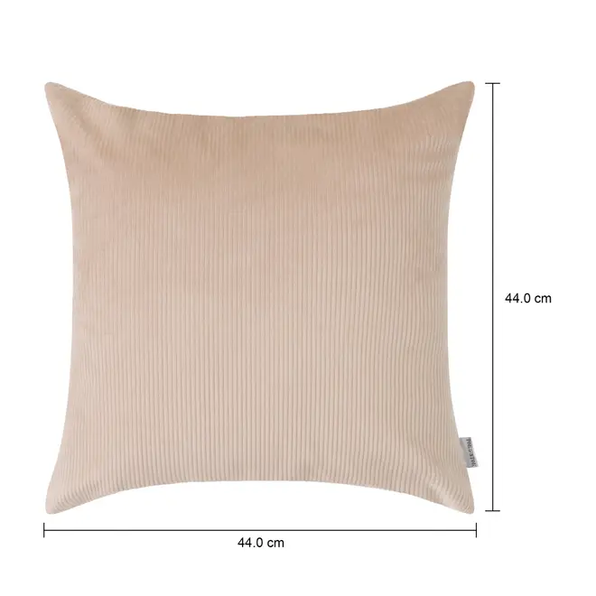 ALMOFADA 44 CM X 44 CM GAMBREL - BEGE - Foto 5