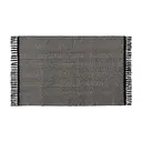 PRETO/NATURAL - TAPETE 50 CM X 80 CM ASTI