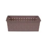 CESTO 6 CM X 19 CM X 14 CM QUADDRI - RUBY MOCHA - Foto 1
