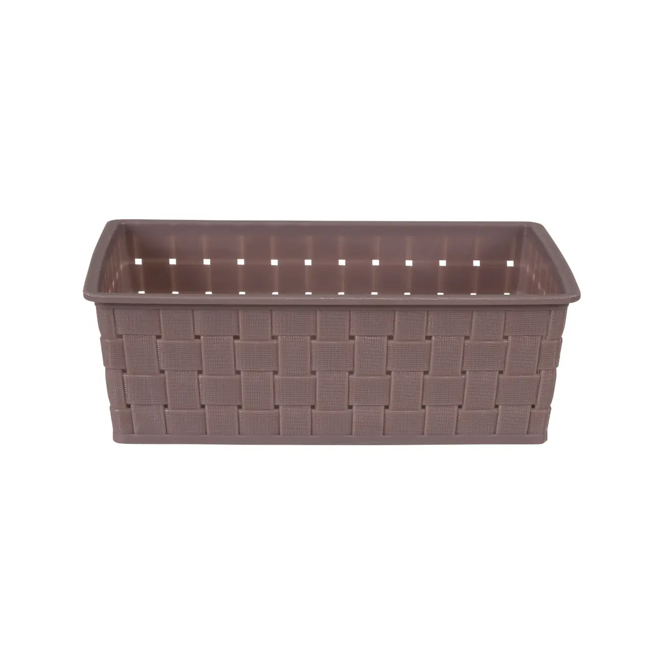 CESTO 6 CM X 19 CM X 14 CM QUADDRI - RUBY MOCHA - Foto 1
