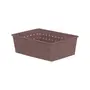 CESTO 6 CM X 19 CM X 14 CM QUADDRI - RUBY MOCHA - Foto 2