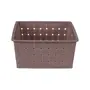 CESTO 6 CM X 19 CM X 14 CM QUADDRI - RUBY MOCHA - Foto 3