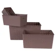 CESTO 6 CM X 19 CM X 14 CM QUADDRI - RUBY MOCHA - Foto 5