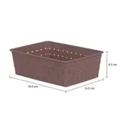CESTO 6 CM X 19 CM X 14 CM QUADDRI - RUBY MOCHA - Foto 7