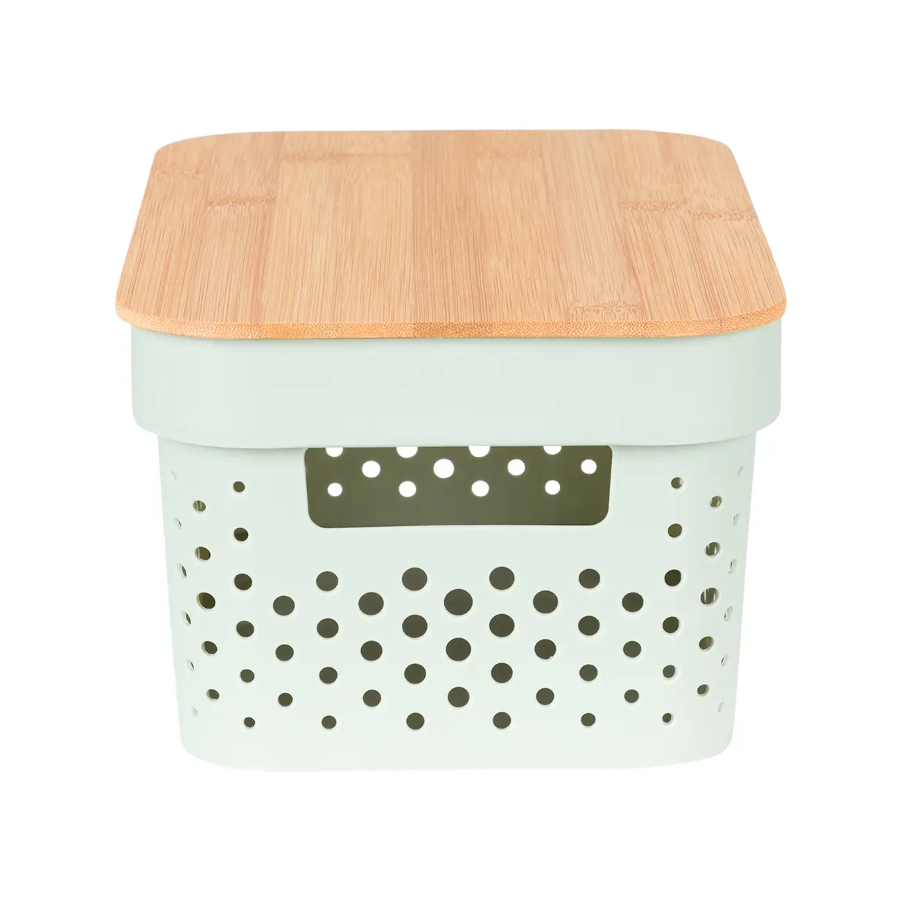 CAIXA 12 CM X 26 CM X 17 CM BAMBUMIX - BAMBU/SÁLVIA - Foto 4