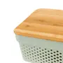 CAIXA 14 CM X 35 CM X 26 CM BAMBUMIX - BAMBU/SÁLVIA - Foto 5