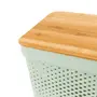 CAIXA 22 CM X 35 CM X 26 CM BAMBUMIX - BAMBU/SÁLVIA - Foto 5
