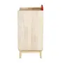 ARCA-ÍRIS CÔMODA 4 GAVETAS 75 CM X 47 CM - NATURAL WASHED/MULTICOR - Foto 4