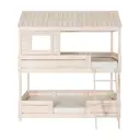 BRANCO LAVADO - BELICHE WOOD HOME