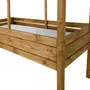 CAMA DE SOLTEIRO COM ESCADA 78 CM WOOD CAMP - ENCERADO CASTANHO - Foto 7