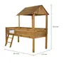 CAMA DE SOLTEIRO COM ESCADA 78 CM WOOD CAMP - ENCERADO CASTANHO - Foto 9