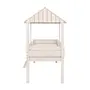 CAMA DE SOLTEIRO COM ESCADA 78 CM WOOD CAMP - BRANCO LAVADO - Foto 3