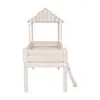 CAMA DE SOLTEIRO COM ESCADA 78 CM WOOD CAMP - BRANCO LAVADO - Foto 6