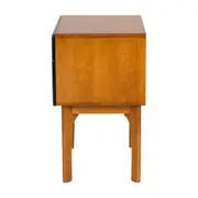 MESA DE CABECEIRA 2 GAVETAS BUARQUE - NOZES/PRETO - Foto 4