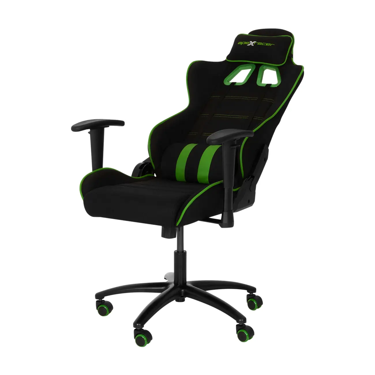 CADEIRA GAMER CONNECT - PRETO/VERDE - Foto 3