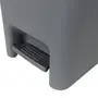 LIXEIRA COM PEDAL 10 L CLICK K - KONKRET - Foto 9