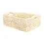 SUAPE CESTO C/ ALÇA 16 CM X 40 CM X 30 CM VRD - FIBRA NATURAL - Foto 2