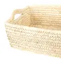 SUAPE CESTO C/ ALÇA 16 CM X 40 CM X 30 CM VRD - FIBRA NATURAL - Foto 4