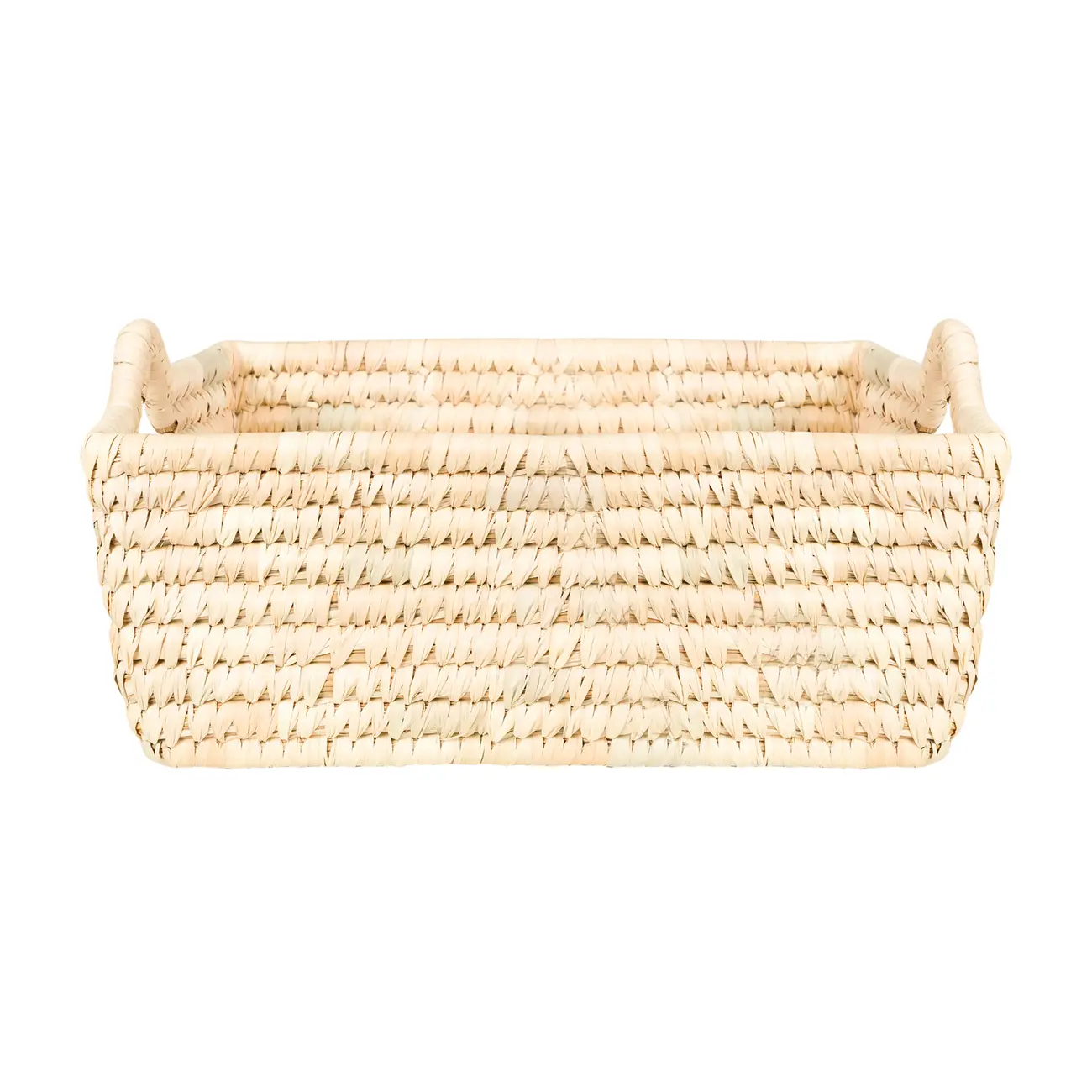 SUAPE CESTO C/ ALÇA 14 CM X 35 CM X 26 CM VRD - FIBRA NATURAL - Foto 1