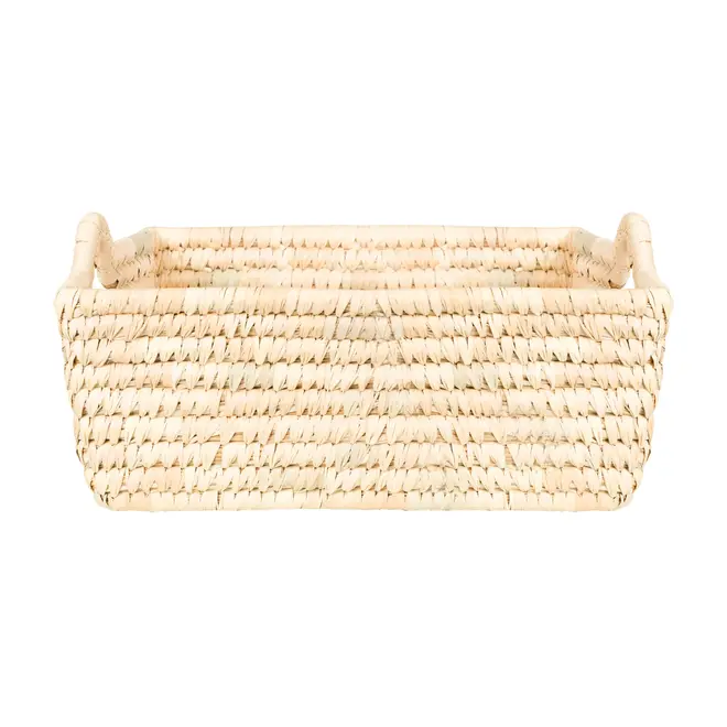 SUAPE CESTO C/ ALÇA 14 CM X 35 CM X 26 CM VRD - FIBRA NATURAL - Foto 1