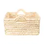 SUAPE CESTO C/ ALÇA 14 CM X 35 CM X 26 CM VRD - FIBRA NATURAL - Foto 3