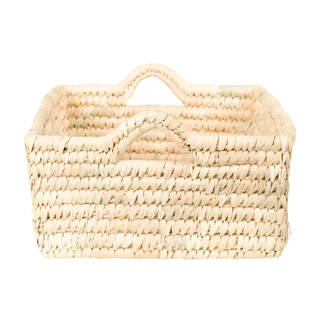 SUAPE CESTO C/ ALÇA 14 CM X 35 CM X 26 CM VRD - FIBRA NATURAL - Foto 3