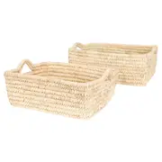 SUAPE CESTO C/ ALÇA 14 CM X 35 CM X 26 CM VRD - FIBRA NATURAL - Foto 5
