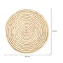 LUGAR AMERICANO 35 CM ESPIRAL NATU - FIBRA NATURAL - Foto 5