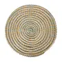 LUGAR AMERICANO 35 CM ESPIRAL GYRE - FIBRA NATURAL/CINZA CLARO - Foto 3