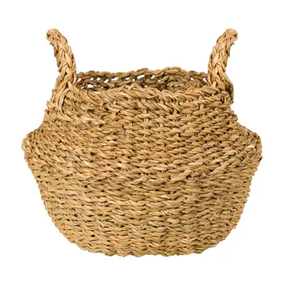 CESTO REDONDO COM ALÇA 28 CM X 20 CM X 20 CM TRENZA