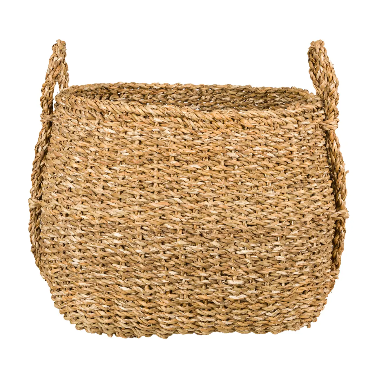 CESTO RETANGULAR 36 CM X 34 CM X 28 CM NIKITA - FIBRA NATURAL - Foto 1