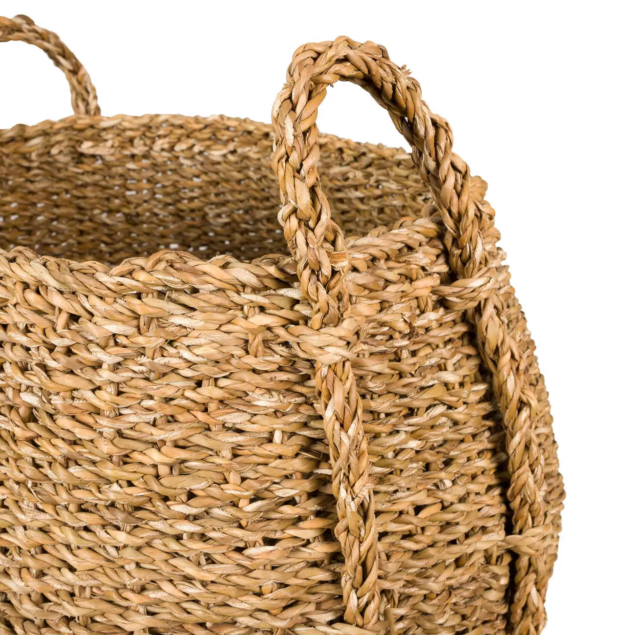 CESTO RETANGULAR 36 CM X 34 CM X 28 CM NIKITA - FIBRA NATURAL - Foto 4