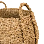 CESTO RETANGULAR 36 CM X 34 CM X 28 CM NIKITA - FIBRA NATURAL - Foto 4