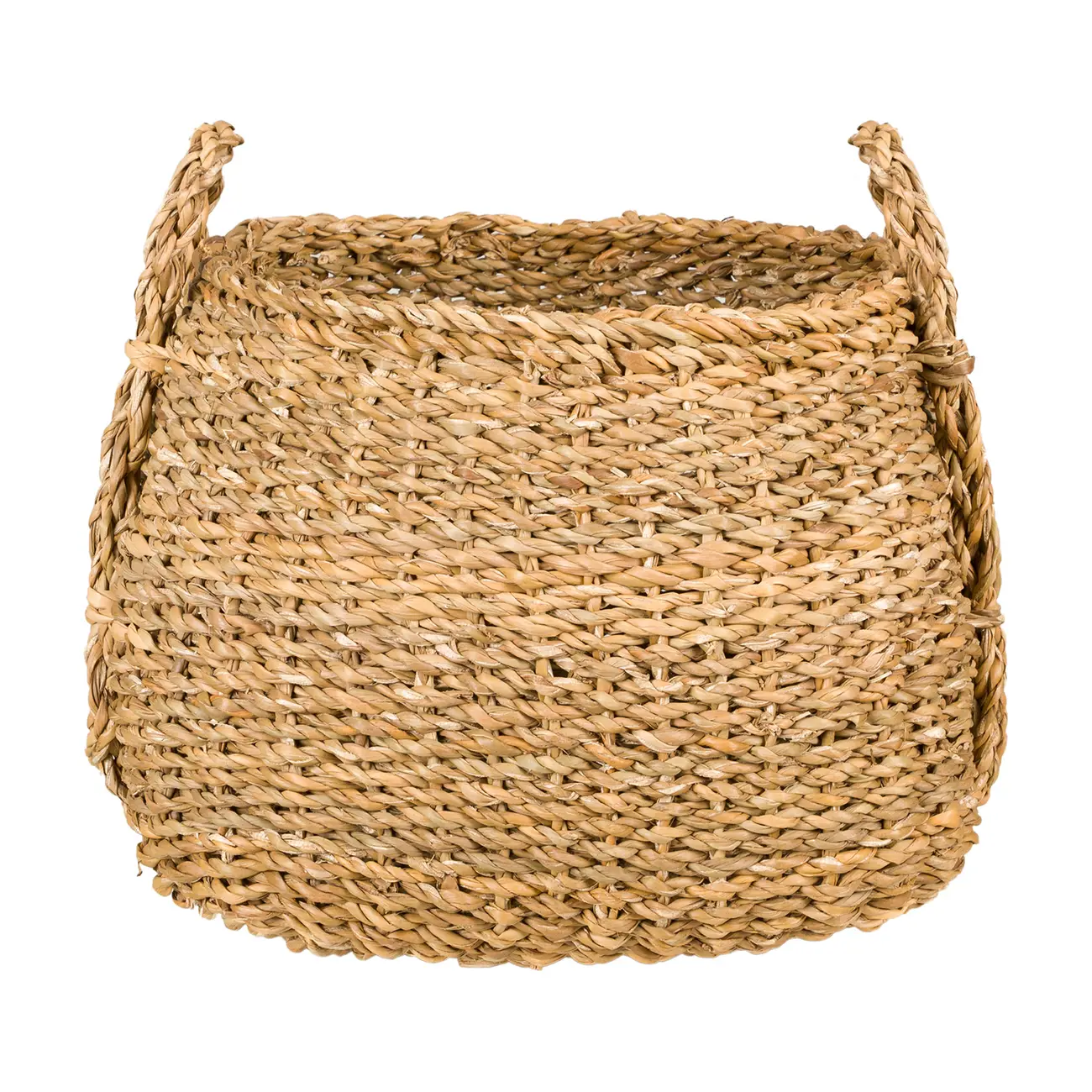 CESTO RETANGULAR 24 CM X 26 CM X 26 CM NIKITA - FIBRA NATURAL - Foto 1