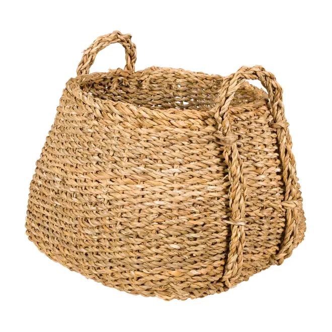 CESTO RETANGULAR 24 CM X 26 CM X 26 CM NIKITA - FIBRA NATURAL - Foto 2