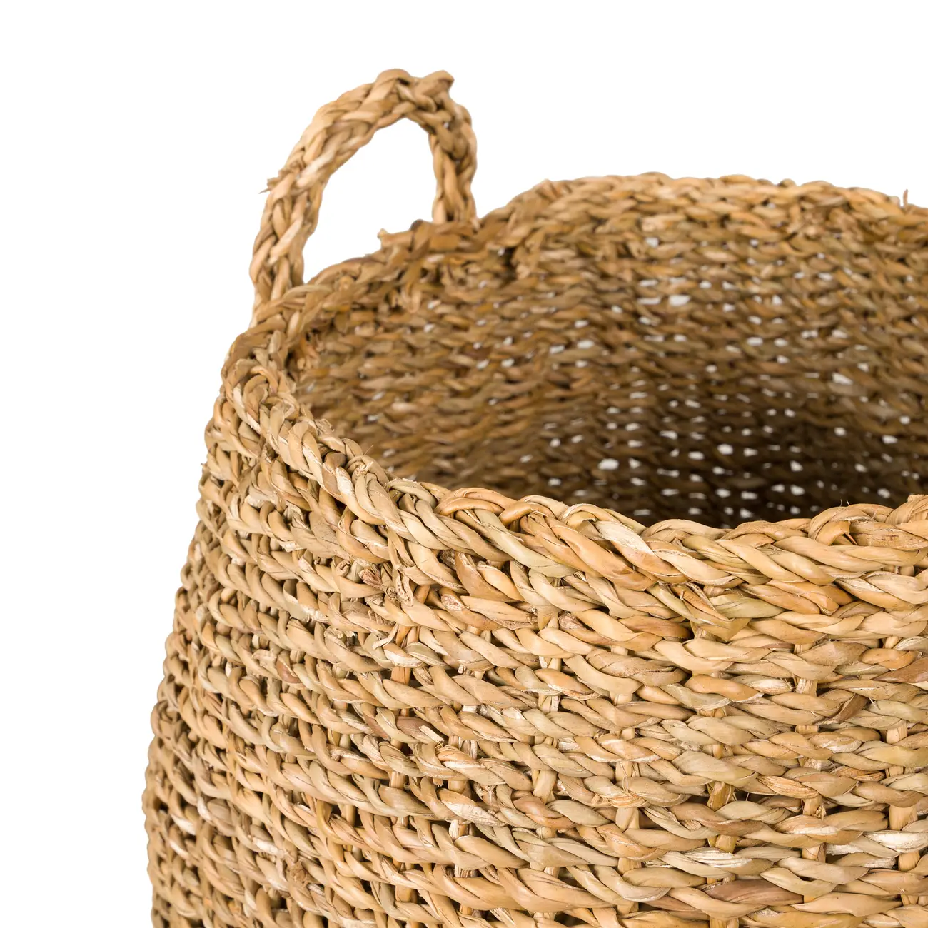 CESTO RETANGULAR 24 CM X 26 CM X 26 CM NIKITA - FIBRA NATURAL - Foto 4