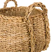 CESTO RETANGULAR 24 CM X 26 CM X 26 CM NIKITA - FIBRA NATURAL - Foto 5