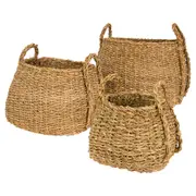 CESTO RETANGULAR 24 CM X 26 CM X 26 CM NIKITA - FIBRA NATURAL - Foto 6