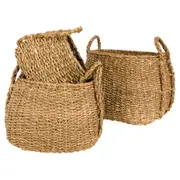 CESTO RETANGULAR 24 CM X 26 CM X 26 CM NIKITA - FIBRA NATURAL - Foto 7