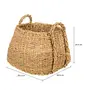 CESTO RETANGULAR 24 CM X 26 CM X 26 CM NIKITA - FIBRA NATURAL - Foto 8