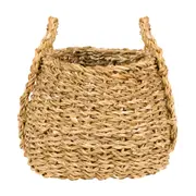 CESTO QUADRADO 21 CM X 18 CM X 19 CM NIKITA - FIBRA NATURAL - Foto 1