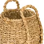 CESTO QUADRADO 21 CM X 18 CM X 19 CM NIKITA - FIBRA NATURAL - Foto 5